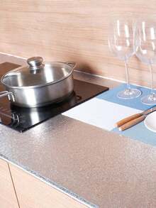 Self-Adhesive Aluminum Foil Kitchen Wall Stickers For Oil-Proof And Waterproof Cabinets, Moisture-Resistant Stove And Kitchen Specialty Use - multicolor - View 2