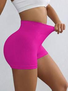 SHEIN Velisys Women's Letter Print Casual Daily Travel Sports Shorts 3pcs Set - Multicolor - View 6