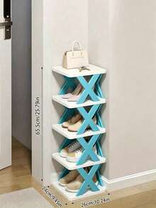 Shoe Rack Household Door Multi-Layer Small Narrow Simple Shoe Rack Entry Door Storage Dormitory Shoe Cabinet - View 4