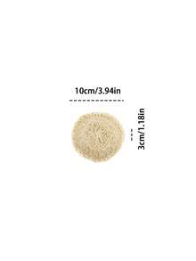 Madebyblanc 1 pieza Bola de baño personalizada Exfoliante de uso doméstico Herramienta de baño simple Bola de sisal Esponja de baño para adultos para exfoliación corporal - Multicolor - Ver 10