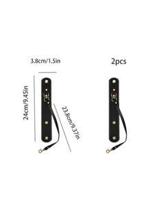 Haus Hana 1pc/2pcs Attractive PU Scarf And Glove Rack - Versatile Keychain Accessory, Suitable For Ladies' Handbags, Perfect For Outdoor Travel And Cycling Storage - Multicolor - View 13