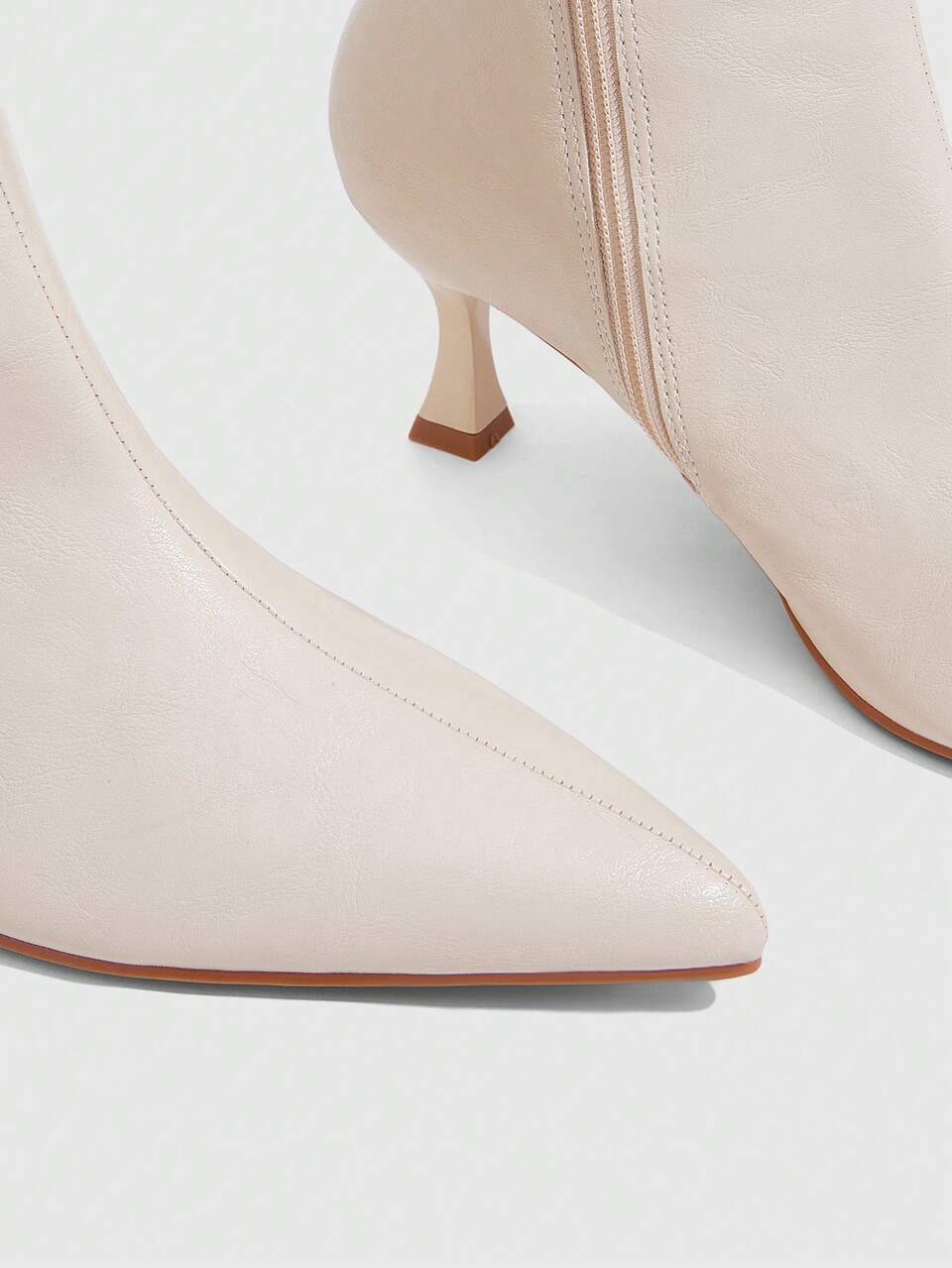 CUCCOO SZL Women's Fashion Pointed Toe Knee-High High Heel Boots For Christmas Valentine's Day Spring Shoes