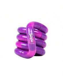 1pc Tangle Jr. Marble Tangle Loop, Twistable Multi-Color Interlocking Rings With Textured Grip, Portable Hand Activity For Calm Focus, Finger Motion, Stress Relief & Daily Desk Use - Multicolor - View 15