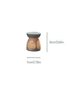 Madebyblanc 1 pieza Soporte de incienso de estilo japonés de 4 estilos, apto para velas y aceites esenciales, presentado como un regalo - Multicolor - Ver 4