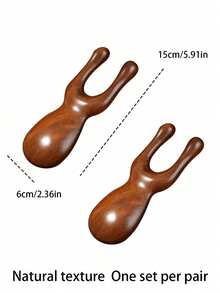 Madebyblanc 1Pc/2Pcs Traditional Chinese Medicine Little Frog Nose Massager, Massage Tool For Eye Bridge Scraping, Dedicated Facial Lifting & Face Slimming Device - multicolor - View 7