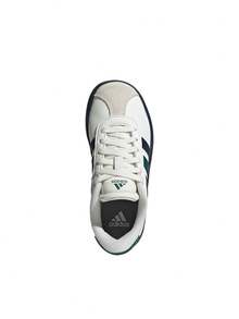Adidas VL Court Teen Sneakers Lace-Up Heritage Flexible Daily Shopping Casual White IH3944 - Multicolor - View 3