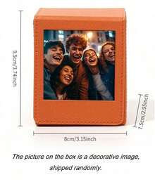 Madebyblanc Large Capacity 3 Inch And SQ Instant Photo Storage Box, Premium Faux Leather Texture All-In-One Display And Organizer Case For Square Photos, Gaming Cards, Trading Cards And Collectibles,Magnetic Flip Cover Design,Perfect For Living Room, Bedroom, Study And Office Display, Ideal Gift For Photography Lovers, Travel Enthusiasts And Memory Keeping,Foldable Design Photo Box, Display And Storage Integrated,Travel Essentials, Home Essentials - Multicolor - View 14