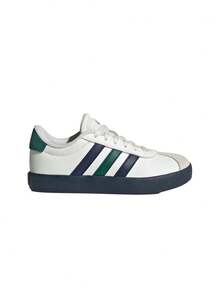 Adidas VL Court Teen Sneakers Lace-Up Heritage Flexible Daily Shopping Casual White IH3944 - Multicolor - View 1