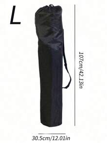 1 Foldable Chair Storage Bag, Garden Chair Storage Bag, Handbag, Portable Bag, Camping Bag, Suitable For Outdoor Camping And Hiking - Black - View 11