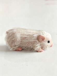MINKOJA 1PC Silicone Piglet Doll About 12cm Lifelike Exquisite Little Pig Dolls Desktop Decoration, Birthday Gift, Decompression Toy - Bow pig - View 12