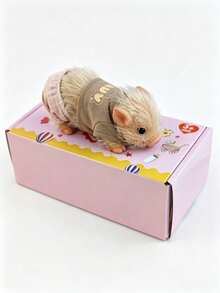 MINKOJA 1PC Silicone Piglet Doll About 12cm Lifelike Exquisite Little Pig Dolls Desktop Decoration, Birthday Gift, Decompression Toy - Bow pig - View 13