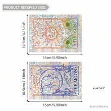 1PC Sunshine Catcher Window Film, Nordic Bohemian Style Home Glass Window Sticker Room Decor, Anti-Collision, Anti-Static Decal For Living Room Home Decor - Multicolor - View 3