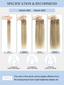 14-18" 30GMicro Loop Hair Extensions,S1001/GREY Color,Invisible Micro Ring Beads With Fishing Line,Smooth And Soft Silky Straight,Easy To Install,No Glue Needed,Volume & Length,Easy To Style,Ideal For People With Thinning Hair,For Salon & Daily Wear - S1001/GREY - View 9