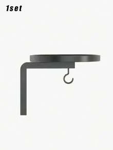 1/2 Double-Layer Metal Plant Rack, Simple European Wall Hanging Style Flower Pot Rack, Suitable For Indoor And Outdoor Use, Outdoor Decoration, Flower Pot Storage Rack, Flower Pot Storage Rack - Wall-mounted - View 11