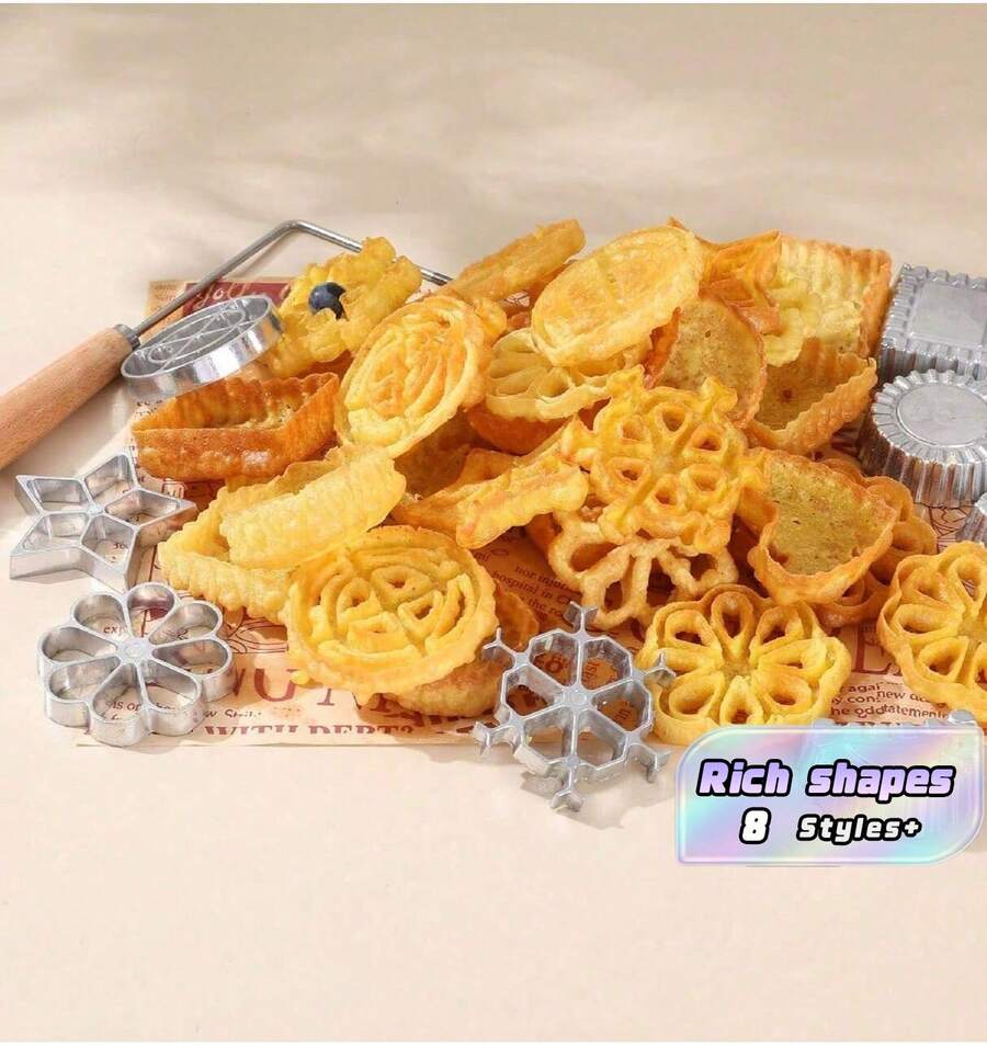 Cute Cookie Cutters, Cookie Cutters, Detachable Cake And Pastry Molds, Frying Tools, Kitchen Gadgets - Multicolor - View 1