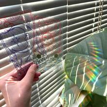 1PC Sunshine Catcher Window Film, Nordic Bohemian Style Home Glass Window Sticker Room Decor, Anti-Collision, Anti-Static Decal For Living Room Home Decor - Multicolor - View 5