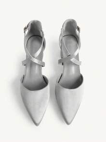 CUCCOO CHICEST Women's High-Heeled Shoes Pointed Light And Familiar Elegant Commuter Style - Grey - View 5