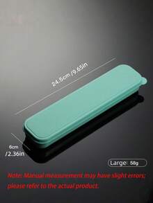 Wheat Straw Cutlery Box Travel Portable Cutlery Box Nail File Cosmetic Brush Knife Fork Spoon Chopsticks Pencil Box With Lid Storage Box Travel Tableware Set, Large Tableware Storage Box - Multicolor - View 10