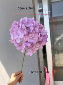 1件大尺寸人造繡球花新娘花束 絲綢花 婚禮派對桌花擺飾 家居裝飾中心裝飾品 高品質 熱門款 - 多色 - 查看 2