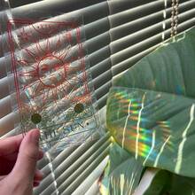 1PC Sunshine Catcher Window Film, Nordic Bohemian Style Home Glass Window Sticker Room Decor, Anti-Collision, Anti-Static Decal For Living Room Home Decor - Multicolor - View 9
