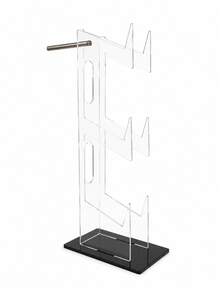 Teckwe 1pc Universal Acrylic Detachable Desktop Display Rack, Compatible With PS4/Switch Game Controller And Headset - View 9