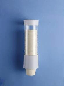 1 cái giá đựng cốc giấy dùng một lần tự động, gắn tường hoặc để bàn, chống bụi, dùng cho máy lọc nước, gia đình, dung tích lớn, giá lưu trữ cốc bên hông, trang trí phòng tắm, trang trí mùa thu, quay lại trường học - Nhiều màu - Xem 5