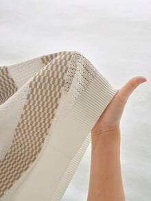 Manfinity CityGents 男士時尚百搭提花撞色圓領長袖針織衫 - 彩色 - 查看 7