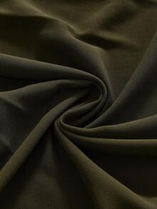 ACID BLVD Avant-Garde Sexy 2 In 1 Strapless Sheer Eyelet Rivet Decor Tube Top Two Pieces Tank Top For Women - Army Green - View 4