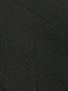 Manfinity Mode 男士口袋單排扣黑色西裝外套 商務正式西裝 禮儀用 - 黑色 - 查看 8