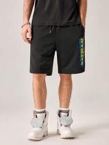 Strevion BATMAN Pantalones cortos para hombres - Negro - Ver 3