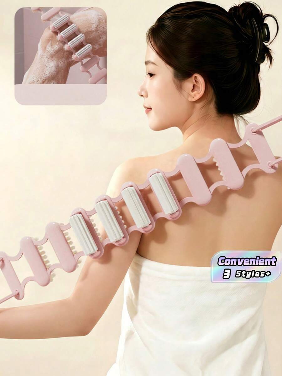New Product Scrubbing Strip, Available In Three Colors, Essential For Scrubbing And Suitable For Bathing. - Multicolor - View 1