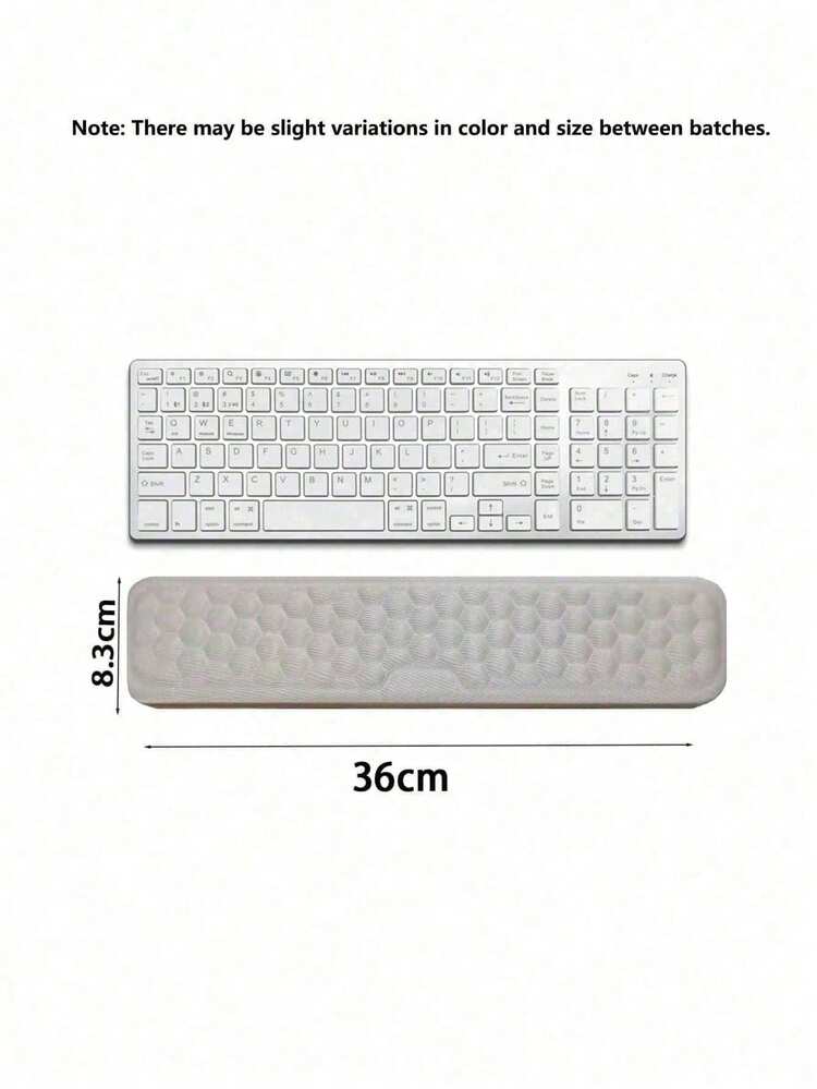 1PC/Set Ergonomic Desk Wrist Rest Support - Ergonomically Designed, Very Soft & Comfortable, Mouse Pad - Suitable For Computer Desks And Office Supplies - Comfortable Elbow Support For Gaming And Office, Suitable For Work Relaxation - Grey - View 8