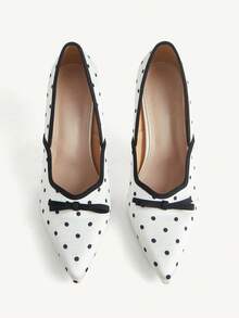 CUCCOO CHICEST New White Pointed Thin Heel Fashion Glass Point Temperament High Sense Women's High Heel Shoes - White - View 2