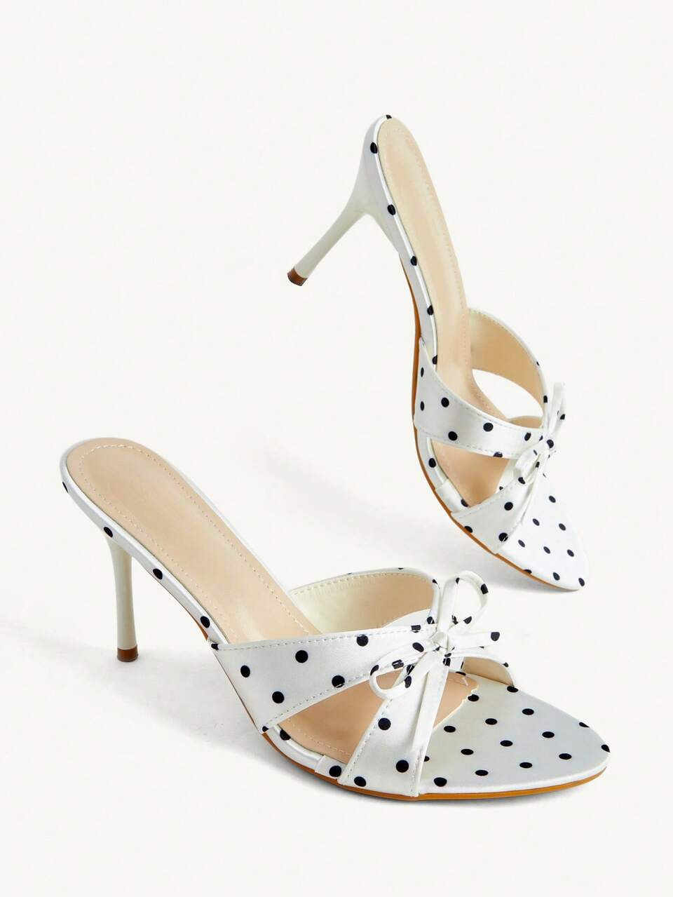 CUCCOO CHICEST Strip Square Heel High Heel Elegant Temperament Fashion Romantic Sweet Ladies High Heel Sandals Sandals Slippers Dating Afternoon Tea Gathering