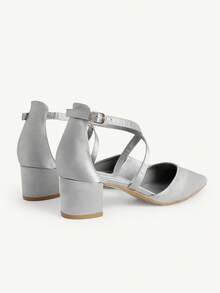 CUCCOO CHICEST Women's High-Heeled Shoes Pointed Light And Familiar Elegant Commuter Style - Grey - View 4
