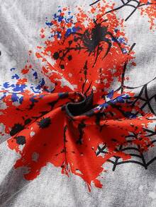Random 10pcs Cool Spider Print Boys Boxer Briefs, Comfortable Boys Underwear - Multicolor - View 4