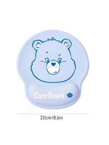 SHEIN X Care Bears Alfombrilla de ratón para ordenador con patrón de dibujos animados y reposamuñecas - Redondo - Ver 3