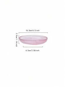 Joivida 1pc/3pcs French Crystal Glass Tableware Set - Chinese Style Ink Painting Design, Multi-Purpose Bowls & Plates For Fruit, Salad, Rice, Home & Living Room Use,Christmas, Valentine's Day - Multicolor - View 9