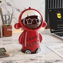 Mini Desktop Trash Can With Flip Cover, Cartoon-Shaped Storage Bucket, Living Room Clutter Bucket, Vehicle-Mounted Household Use, Restaurant Hygiene Cleaning Bucket. - multicolor - View 9