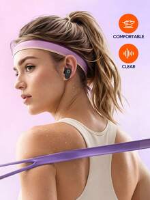 JMMO Open Ear Wireless Bluetooth Earbuds, Digital LED Display Open-Ear Headphones, Sweat Resistant Sport Bluetooth Earphones For Workout Driving - View 2