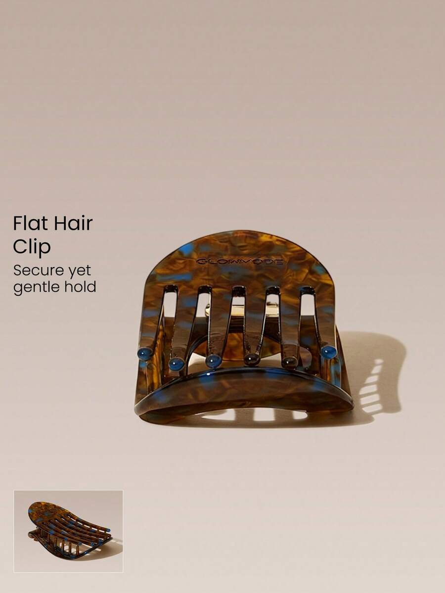 GLOWMODE Flexi 扁平圓形固定髮夾 瑜伽工作室健身房訓練日常運動穿搭 - 藍色 - 查看 1