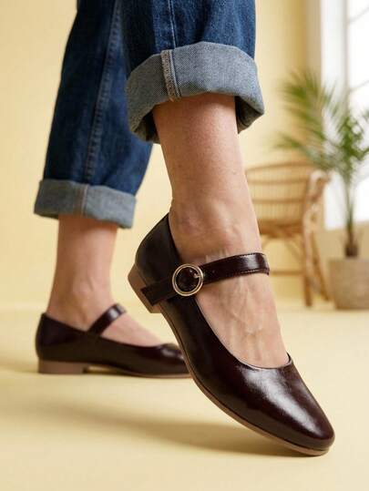 Balerinas con estampado de cocodrilo y hebilla dorada para mujer, zapatos planos estilo flat con diferentes colores en patrón animal, perfectas para oficina y eventos formales