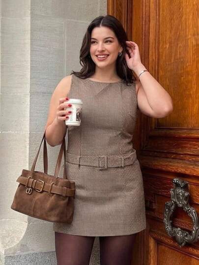 Solavibe Plus Size Women Casual Daily Summer Dress