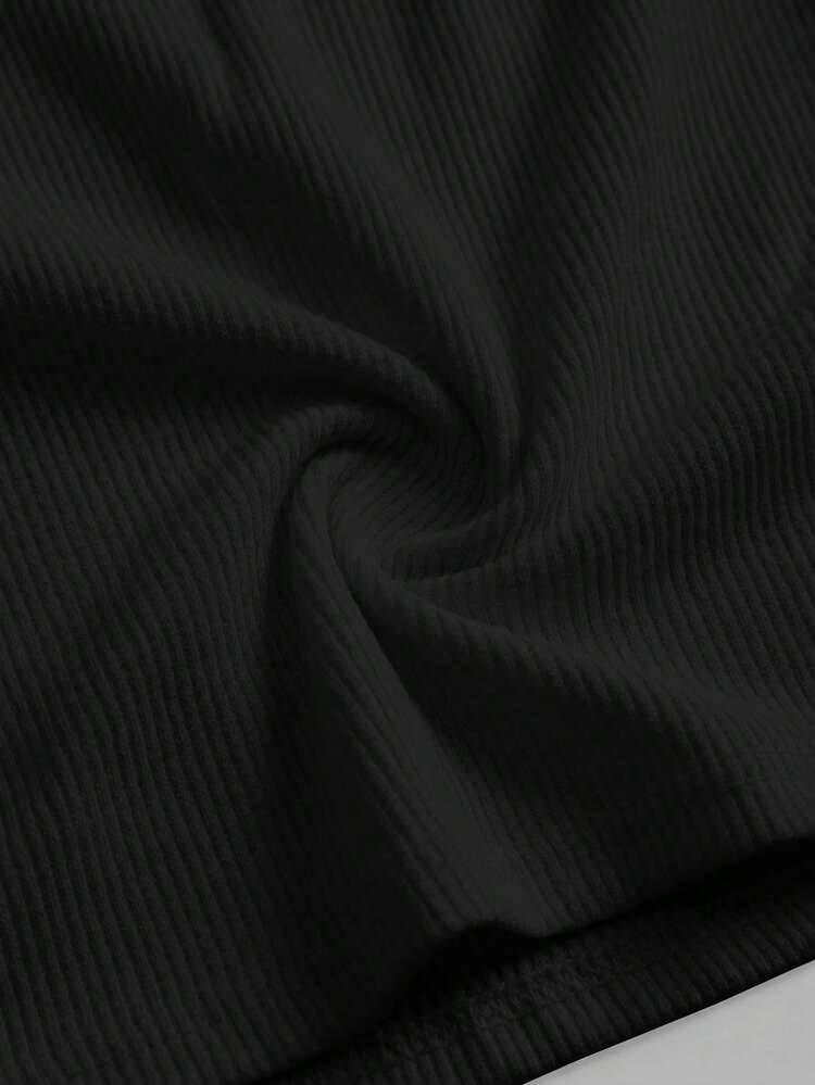 Slaydiva Tank Top Wanita Kasual Dasar Serbaguna Warna Putih Polos Bergaris Leher Bulat Model Racer Back Bahu Terbuka untuk Musim Semi/Panas. Cocok untuk Kencan, Hari Valentine, Musim Pernikahan, Pesta, Klub Seksi, Olahraga, Yoga, Liburan, Pantai, Gaya Boho, Pantai Berpasir, Kembali ke Sekolah, Jalan-jalan Sehari-hari, Pesta, Minum Teh Sore, Pakaian Brunch, Pakaian Bandara. - Hitam - View 4