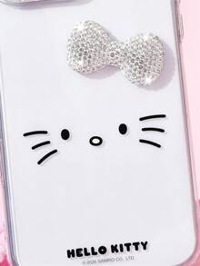 HELLO KITTY AND FRIENDS | SHEIN 卡通圖案透明鑽飾手機殼，防摔保護 11-17 手機殼 - 彩色 - 查看 6
