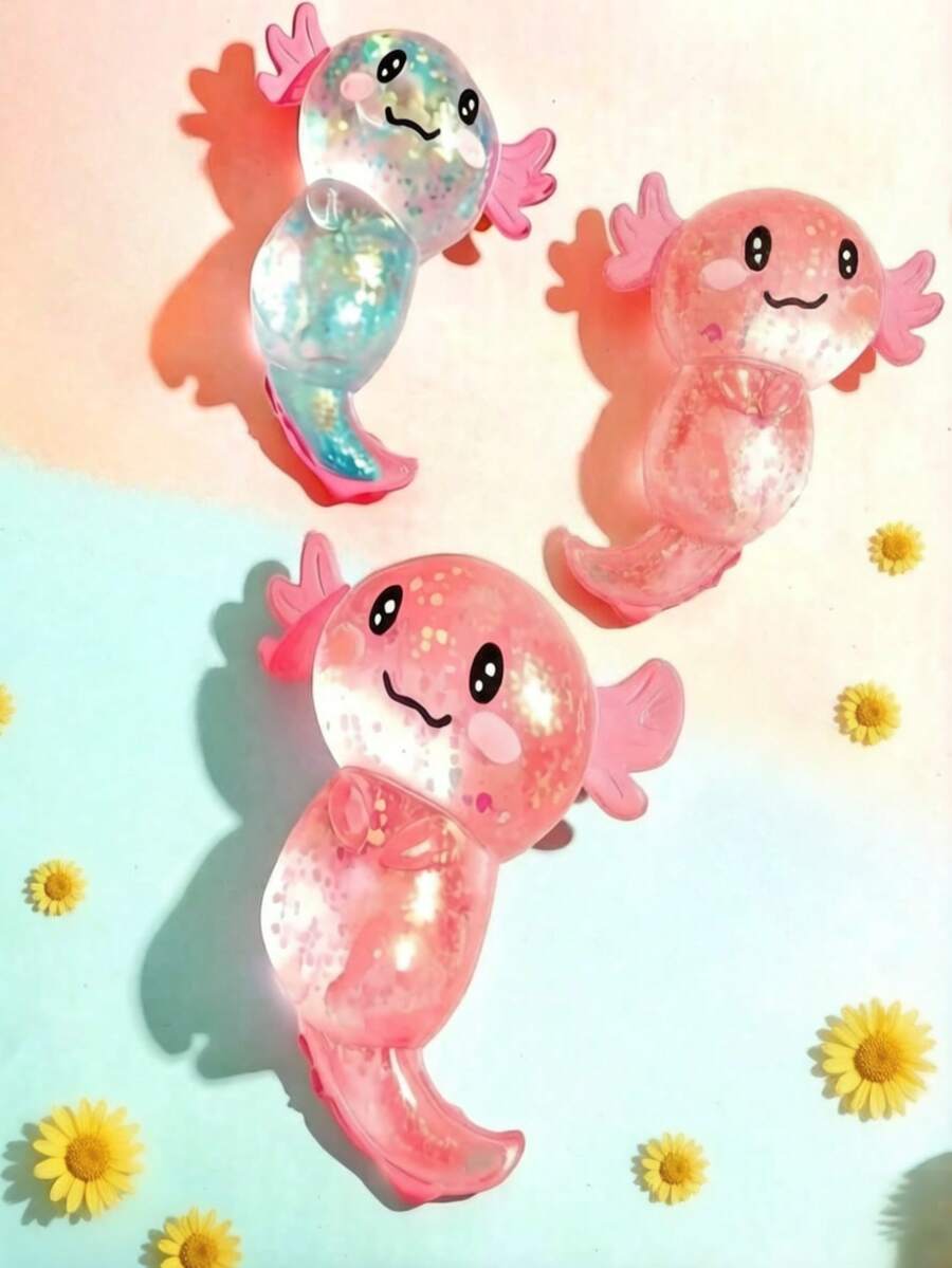 POKOJA LAND A Salamander Squishy Toy, With Rich Colors,Look Like Jelly, Sensory Toy, Stress Toy, Squishy Slow Rising, Cute And Strange, A Great For Children's Day, Party, Easter And Holiday.(Color And Style Random) - Multicolor - View 1
