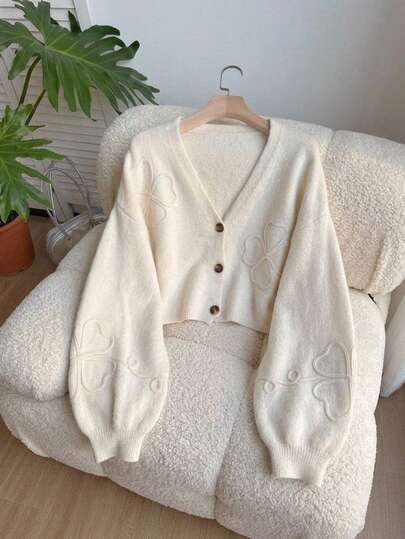 Travachic Plus Size Women's Casual Vacation Knit Cardigan, Autumn/Winter