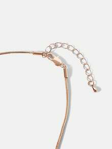MOTF PREMIUM Collar largo ajustable extraíble en oro rosa - Oro rosa - Ver 7