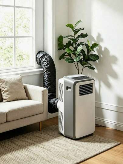 Escudo térmico para tubo de escape de aire acondicionado portátil, cubierta de ventilación con correa ajustable acolchada para disipación de calor, paquete de reducción de ruido y disipación de calor 148*53cm, cubierta protectora impermeable, accesorios de escape de aire acondicionado portátil para dormitorio