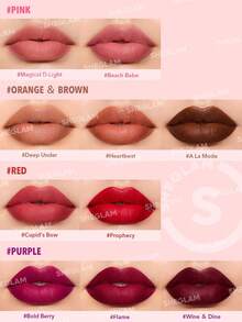 SHEGLAM Starlight Velvet Lipstick - Prophecy Lip Combo Brand Beauty Cosmetic Makeup For Women And Girls - Prophecy - View 6